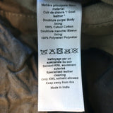 Zadig & Voltaire Very Daim Studded Suede Jacket Brown Size 42