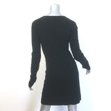 Off-White c/o Virgil Abloh Little Black Dress Black Stretch Knit Size Small