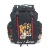 Gucci L'Aveugle Par Amour Techpack Large Backpack Black