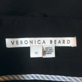 Veronica Beard Jogger Pants Black Crepe Size 10