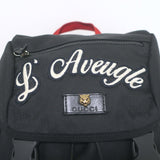 Gucci L'Aveugle Par Amour Techpack Large Backpack Black