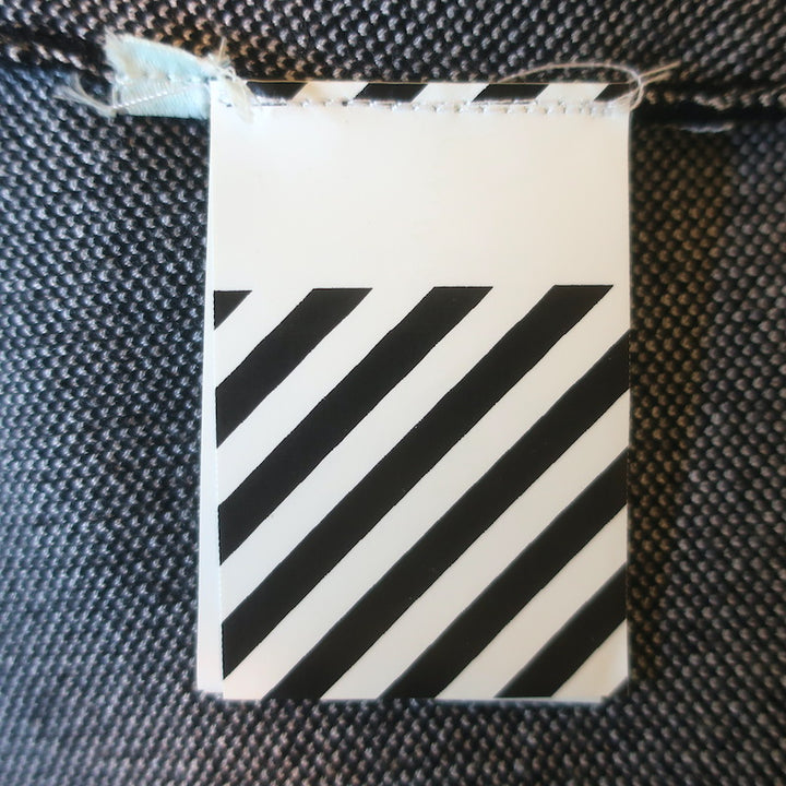 Off-White c/o Virgil Abloh Little Black Dress Black Stretch Knit Size Small