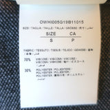 Off-White c/o Virgil Abloh Little Black Dress Black Stretch Knit Size Small