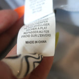 Self-Portrait Floral Guipure Lace Midi Dress Blue/White Size US 6