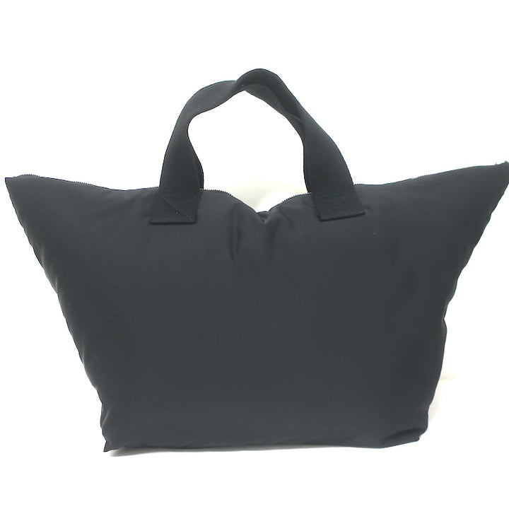 AllSaints Sly East West Reversible Tote Black &amp; Silver Extra Large Shoulder Bag