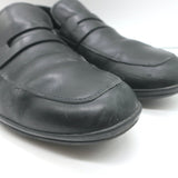 Prada Linea Rossa Penny Loafers Black Leather  Mens Size 8