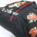 Gucci L'Aveugle Par Amour Techpack Large Backpack Black