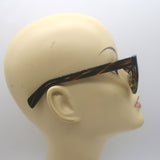 Oliver Peoples Alivia sunglasses, dark brown tortoise frame, authentic pre-owned luxury eyewear