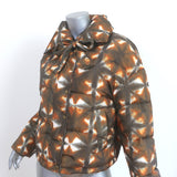 Ulla Johnson Puffer Jacket Arlo Olive Prism Tie Dye Size Small