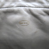Vintage Chanel CC Tassel Small Camera Bag Taupe Quilted Leather