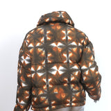 Ulla Johnson Puffer Jacket Arlo Olive Prism Tie Dye Size Small
