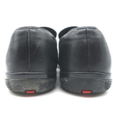 Prada Linea Rossa Penny Loafers Black Leather  Mens Size 8