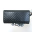 Gucci Microguccissima Continental Flap Wallet Black Leather