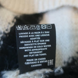Isabel Marant Etoile Zebra Sweater Genna Off-White/Black Alpaca Knit Size 36