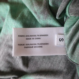 Proenza Schouler White Label Tie-Dye Turtleneck Midi Dress Green Size Small