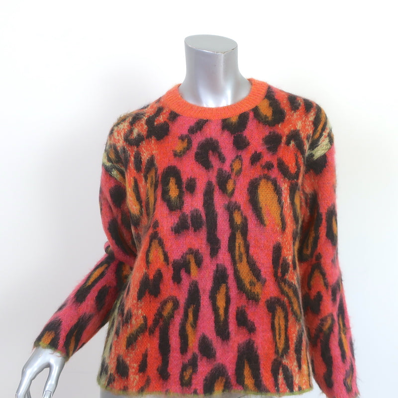 Knox Rose, Sweaters, Crewneck Sweater Size 2x Leopard Print Knox Rose New