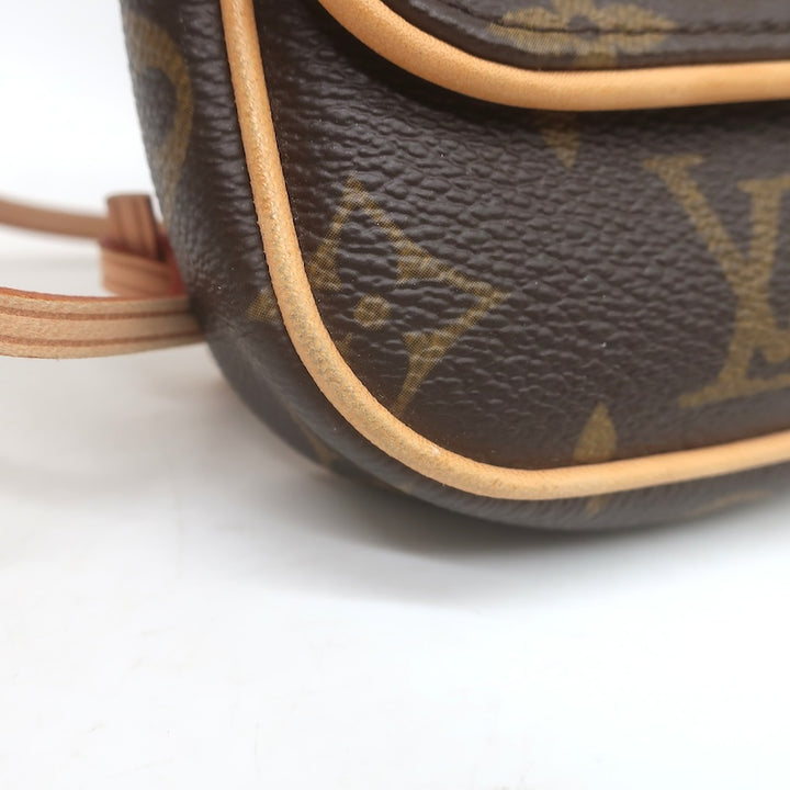 Louis Vuitton Cancun Pochette Brown Monogram Canvas Crossbody Bag
