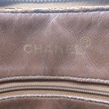 Vintage Chanel Quilted Caviar Leather Chain Strap Dome Shoulder Bag Brown