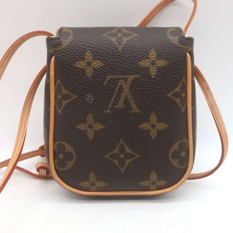 Louis Vuitton Cancun Pochette Brown Monogram Canvas Crossbody Bag