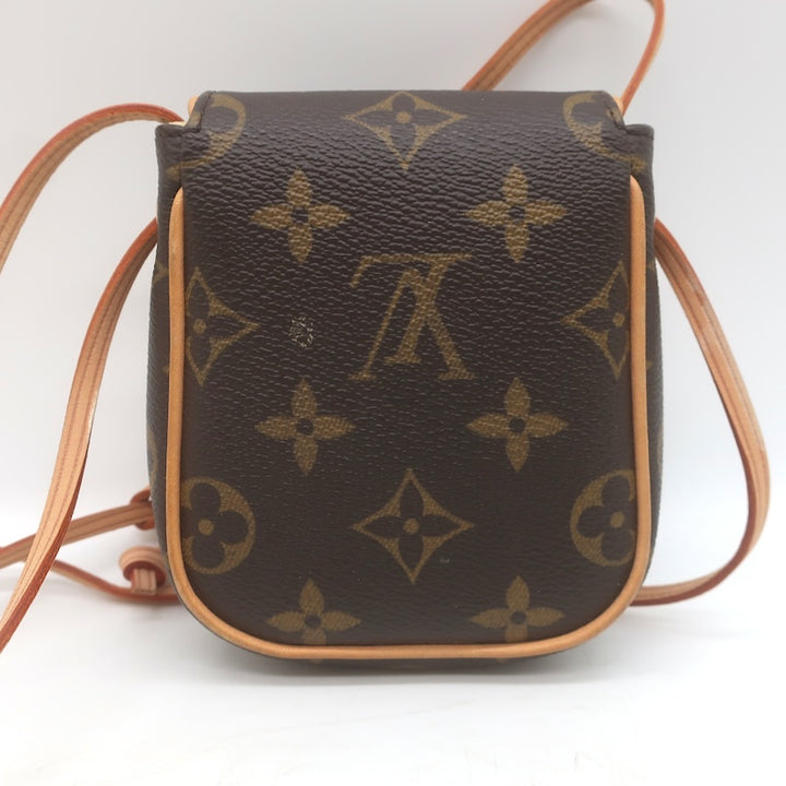 Louis Vuitton Cancun Pochette Brown Monogram Canvas Crossbody Bag