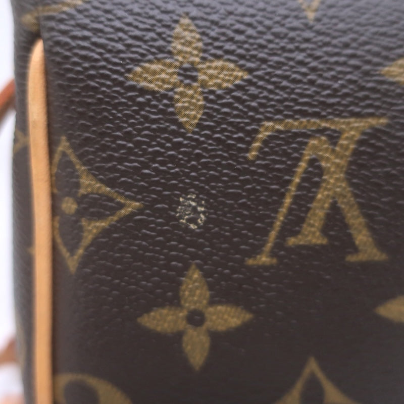 Louis Vuitton Cancun Pochette Brown Monogram Canvas Crossbody Bag