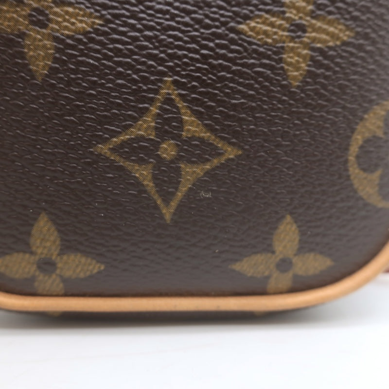 Louis Vuitton Cancun Pochette Brown Monogram Canvas Crossbody Bag