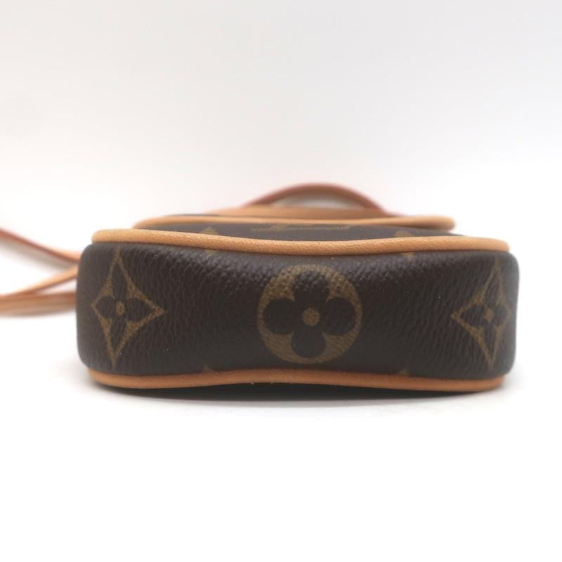 Louis Vuitton Cancun Pochette Brown Monogram Canvas Crossbody Bag