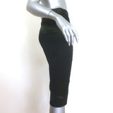 Dolce & Gabbana Satin Pencil Skirt Dark Olive Leopard lined Size 42