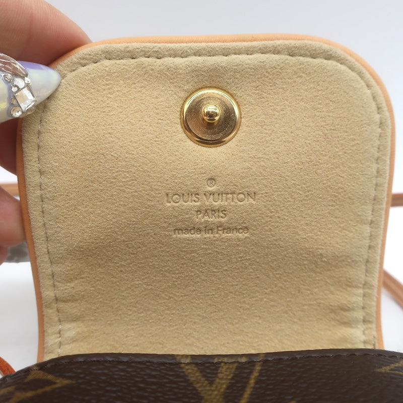 Louis Vuitton Cancun Pochette Brown Monogram Canvas Crossbody Bag