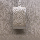 Saint Laurent Small Sac De Jour Tote Taupe Grained Leather Shoulder Bag