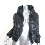 Moncler Bayard Hooded Down Puffer Jacket Black Size 2 NEW