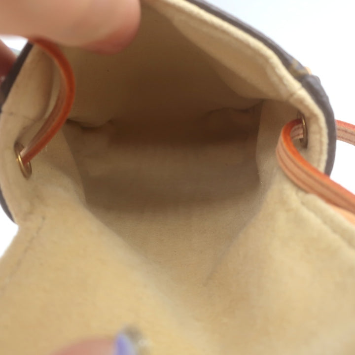 Louis Vuitton Cancun Pochette Brown Monogram Canvas Crossbody Bag