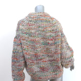 ACNE Studios Sweater Zora Multicolor Wool-Blend Chunky Knit Size Extra Small