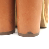 Veronica Beard Grita Clogs Tan Suede Size 6 Platform Mules