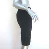 Vince Coin Pocket Bermuda Shorts Black Stretch Cotton Size 2