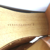Veronica Beard Grita Clogs Tan Suede Size 6 Platform Mules