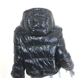 Moncler Bayard Hooded Down Puffer Jacket Black Size 2 NEW