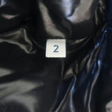 Moncler Bayard Hooded Down Puffer Jacket Black Size 2 NEW