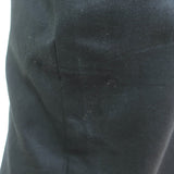 Heidi Merrick Dress Camille Black Linen Size Small Button-Up Maxi