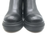 Stuart Weitzman Norah Lug Sole Chelsea Boots Black Leather Size 9.5 C NEW