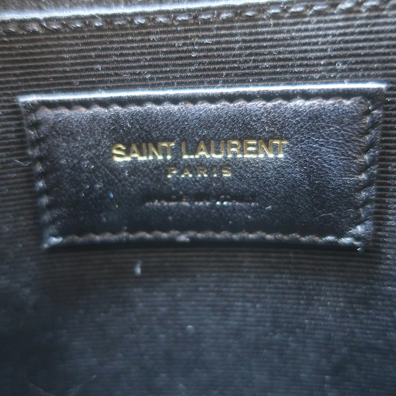 Saint Laurent Small Sac De Jour Tote Taupe Grained Leather Shoulder Bag
