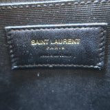Saint Laurent Small Sac De Jour Tote Taupe Grained Leather Shoulder Bag