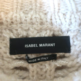 Isabel Marant Sweater Hanoi Ecru Nordic Star Intarsia Knit Size 38