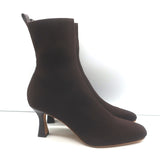 Dolce Vita Glamor Ribbed Knit Boots Dark Brown Size 9 NEW