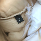 Moncler Grenoble Arolles Ripstop Down Puffer Vest Beige Size 2