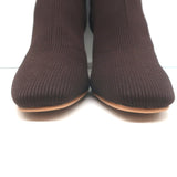 Dolce Vita Glamor Ribbed Knit Boots Dark Brown Size 9 NEW