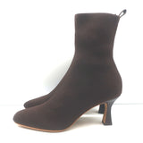 Dolce Vita Glamor Ribbed Knit Boots Dark Brown Size 9 NEW