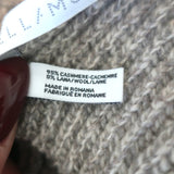 Stella McCartney Fringed Cashmere-Wool Scarf Taupe Melange