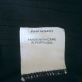 Doen Seine Pointelle tank top, black cotton, authentic pre-owned luxury piece