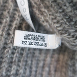 Stella McCartney Fringed Cashmere-Wool Scarf Taupe Melange